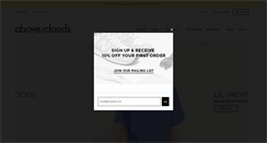 Desktop Screenshot of abovethecloudsstore.com
